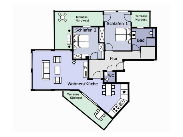 Appartement Meeresrauschen Baabe Exteriör bild